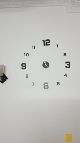 DIY Design Decoration Small & Large Numeral Quartz For Wooden Wall Clock (DDD1) photo review