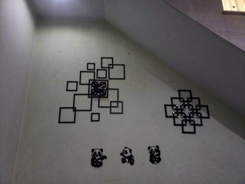 Panda Set home decor Wood Wall Art (S20) photo review