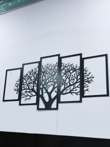 Evento MDF Wall Art 5 frame Tree Panels Frame Wall Decor (EWW) photo review