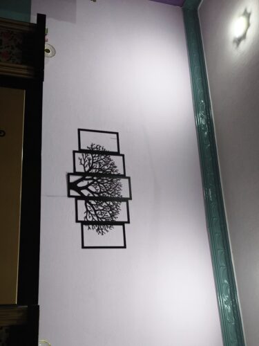 Evento MDF Wall Art 5 frame Tree Panels Frame Wall Decor (EWW) photo review