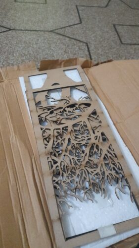Evento MDF Wall Art 5 frame Tree Panels Frame Wall Decor (EWW) photo review
