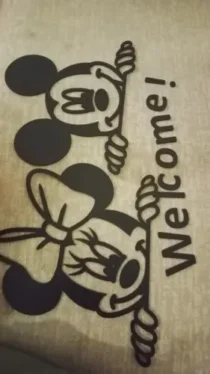 3D Micky Mouse Welcome Wall Art (3DMM) photo review