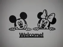 3D Micky Mouse Welcome Wall Art (3DMM) photo review