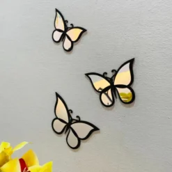 Butterfly Shaped Acrylic Wall art Home Decor Kids room decorations, Girls room Art