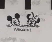 3D Micky Mouse Welcome Wall Art (3DMM) photo review