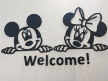 3D Micky Mouse Welcome Wall Art (3DMM) photo review