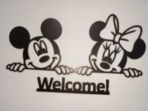 3D Micky Mouse Welcome Wall Art (3DMM) photo review