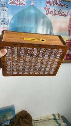 Money Saving Box | Cash Challenge Tracker | Umrah Budget Savings Organizer for Kids & Adults photo review