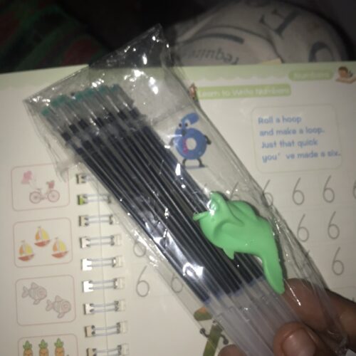 Kids Magic Practice Book For Learning & Growth (4 Books + 1 Pen + 1 Grip + 10 Refill) photo review