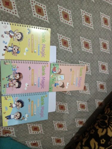 Kids Magic Practice Book For Learning & Growth (4 Books + 1 Pen + 1 Grip + 10 Refill) photo review