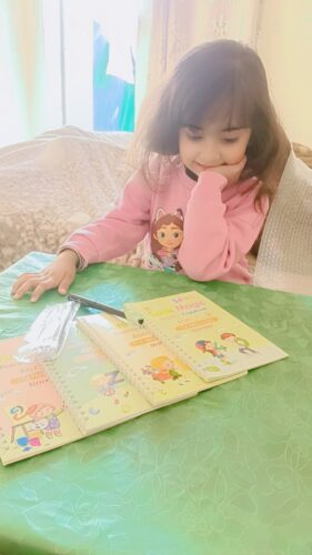 Kids Magic Practice Book For Learning & Growth (4 Books + 1 Pen + 1 Grip + 10 Refill) photo review