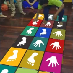 Large Family Fun Kids & Adults Playing Mat – Brain & Physical Activity Booster | Waterproof & Durable