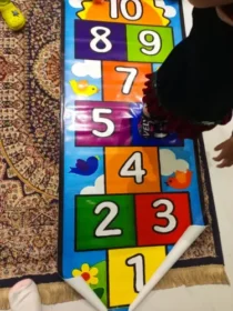 ( Flex-N-4 )--Smart Kids Activity Play Mat – Brain Boost & Healthy Physical Fun | Waterproof | Perfect photo review