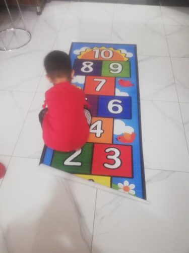 ( Flex-N-4 )--Smart Kids Activity Play Mat – Brain Boost & Healthy Physical Fun | Waterproof | Perfect photo review