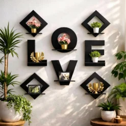 Love & Square Combo Wall Hanging Pack of 8 (LSW8)
